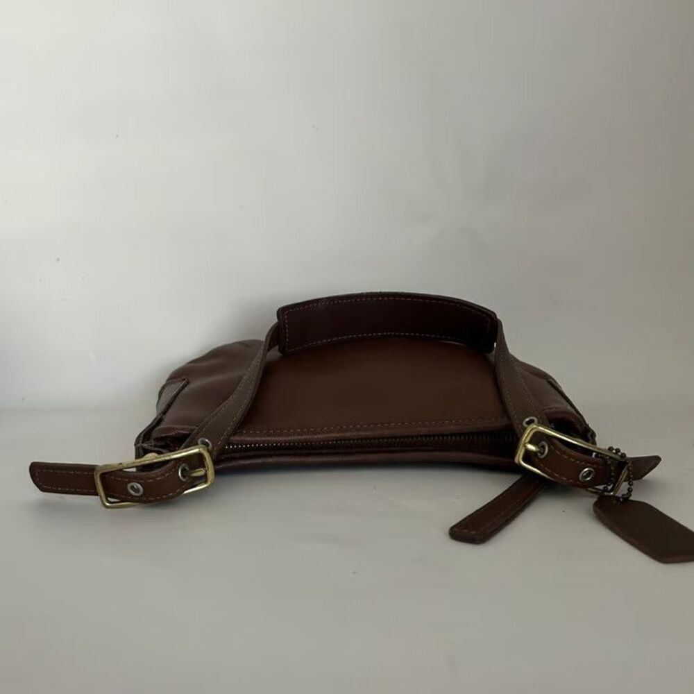 Coach Vintage 9966 Legacy Small Hobo Shoulder Bag Brown Glove Tanned Leather - Picture 5 of 9